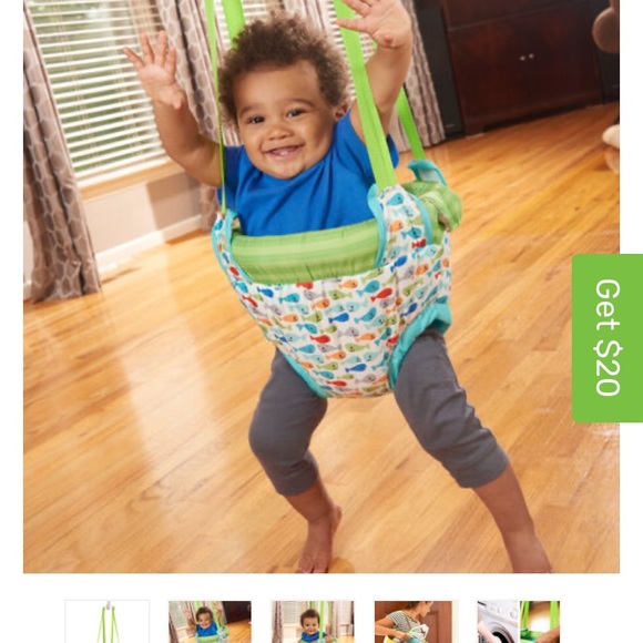 SOLD! Evenflo jumper - Picture 4 of 9